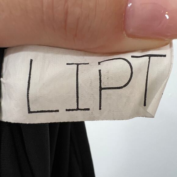 Lipt the Label Festival Black Long Sleeve Round Neck Cut Out Buckle Bodysuit XS - Picture 6 of 6